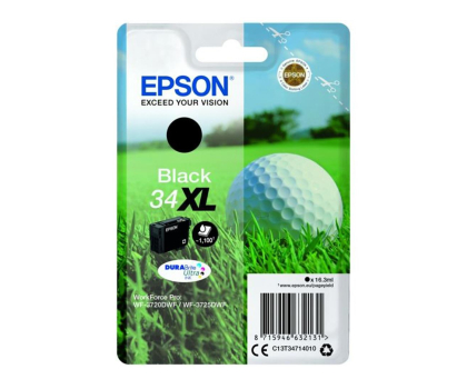 Tusz EPSON 34XLBK Black 1100str. C13T34714010